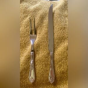 Reed & Barton Monique 2 Piece Carving Set New in box